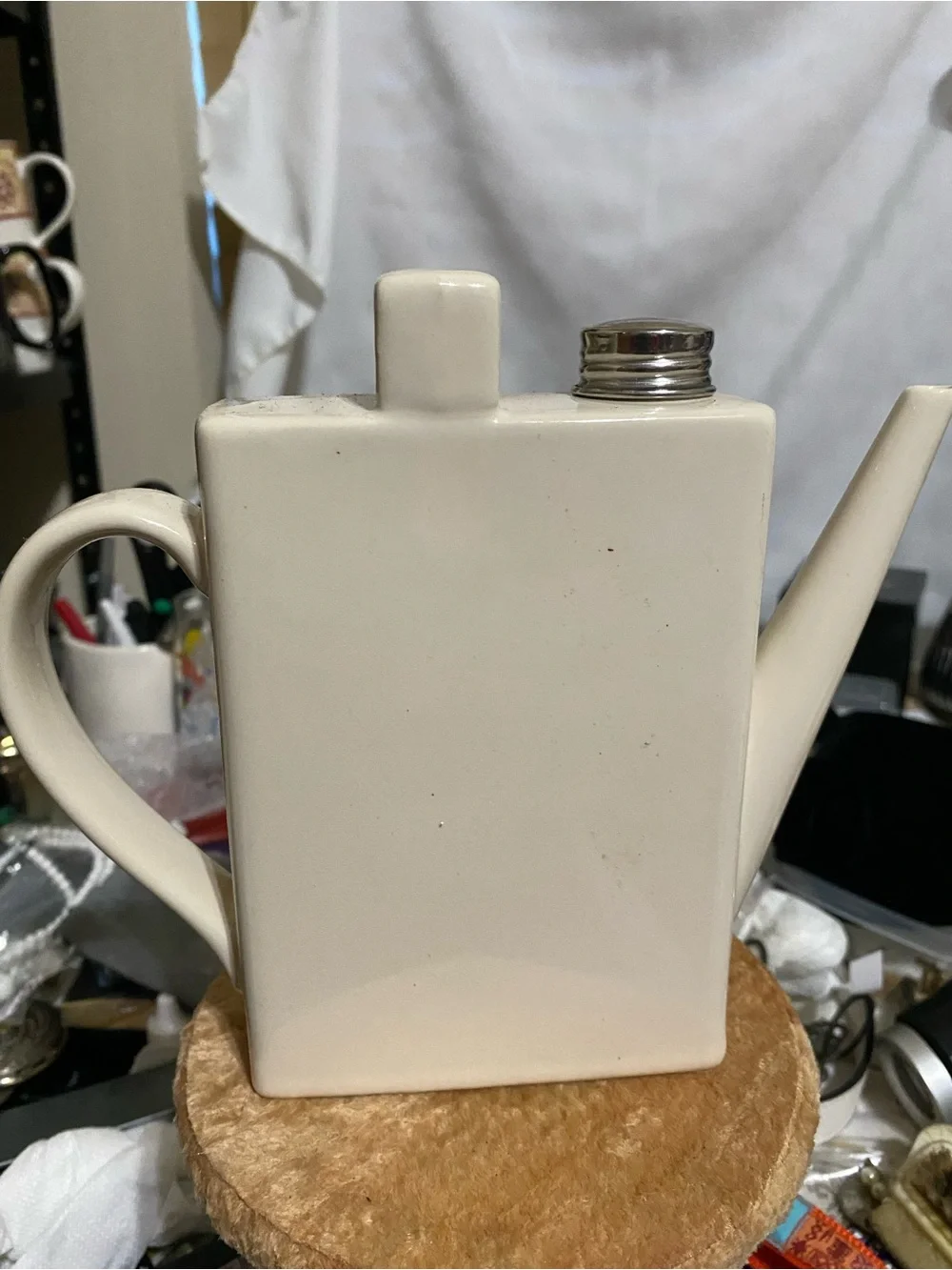 Olive Oil Decorative Bottle Container Corner Grocery Domenico's Glass